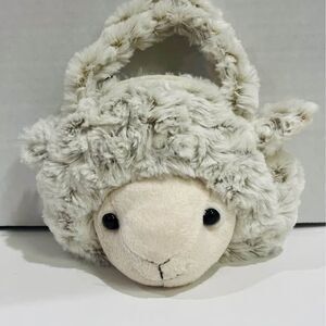 Adorable Plush Lamb Purse / Handbag Kids Children Play Toys SUPER SOFT